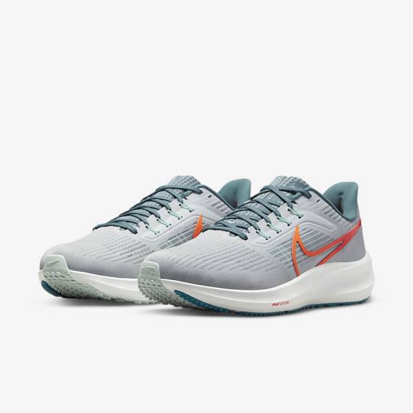 Nike Air Zoom Pegasus 39 Straßen Laufschuhe Herren Platin Orange | NK490UBM