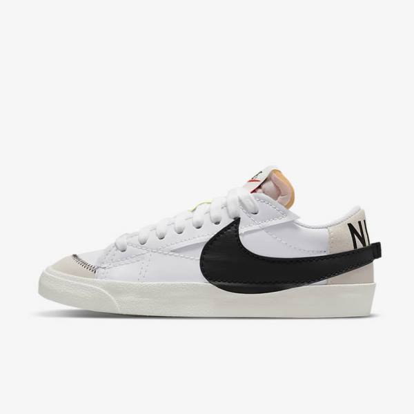 Nike Blazer Low 77 Jumbo Sneakers Herren Weiß Schwarz | NK874ZGB