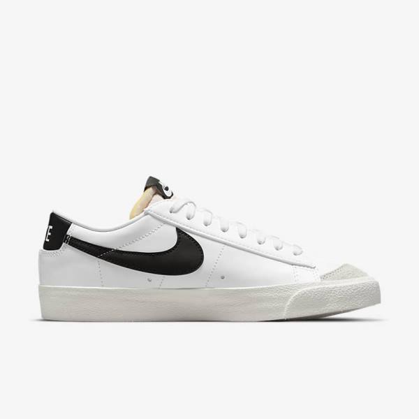 Nike Blazer Low 77 Sneakers Damen Weiß Schwarz | NK051EWK