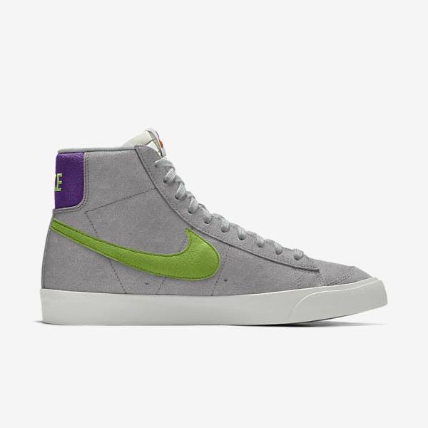 Nike Blazer Mid By You Custom Sneakers Herren Mehrfarbig | NK186KBA