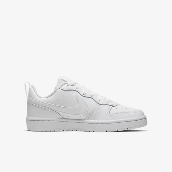 Nike Court Borough Low 2 Older Sneakers Kinder Weiß | NK758JGO