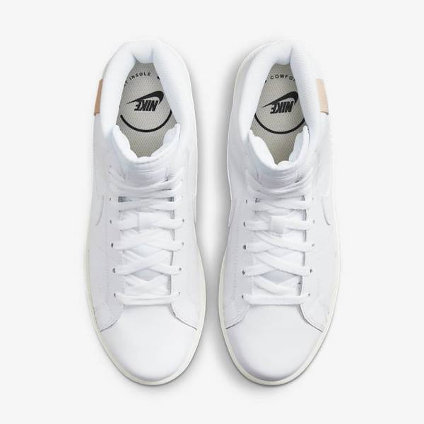 Nike Court Royale 2 Mid Sneakers Damen Weiß | NK792GPM