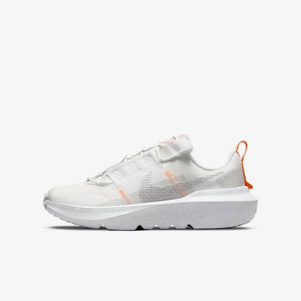 Nike Crater Impact Older Sneakers Kinder Weiß | NK025MLW