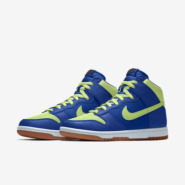 Nike Dunk High By You Custom Sneakers Damen Mehrfarbig | NK928TWQ