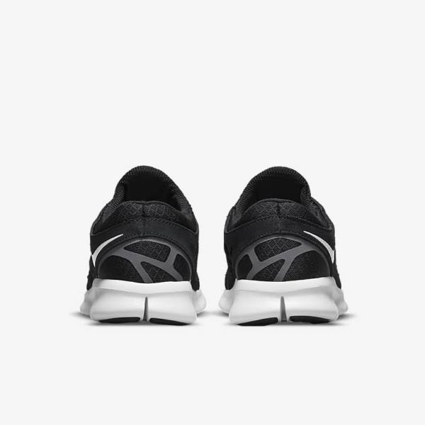 Nike Free Run 2 Sneakers Herren Schwarz Dunkelgrau Weiß | NK895WZK