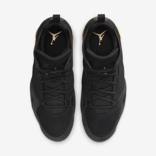 Nike Jordan Flight Club 91 Jordan Schuhe Herren Schwarz Metal Gold | NK609KNV