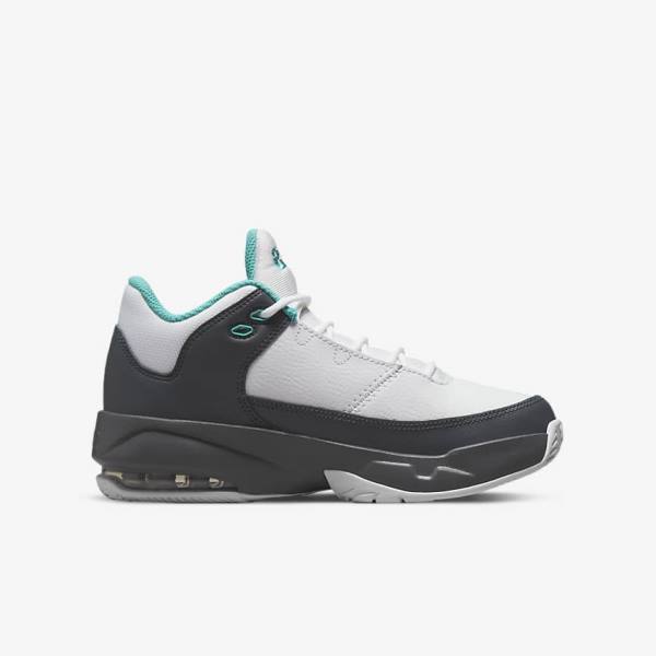 Nike Jordan Max Aura 3 Older Sneakers Kinder Weiß Grau Türkis | NK160IHT