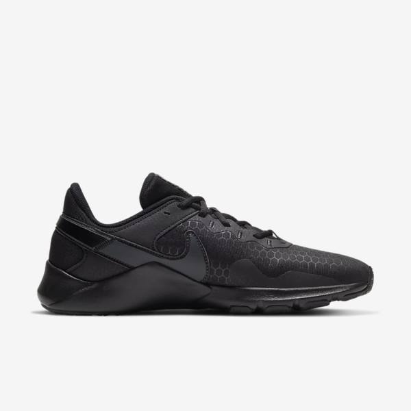 Nike Legend Essential 2 Sportschuhe Herren Schwarz Dunkelgrau | NK978TWZ