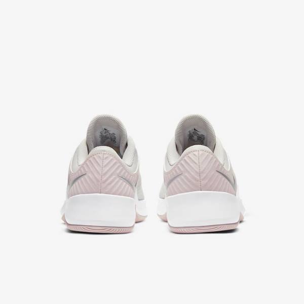 Nike MC Trainer Sportschuhe Damen Platin Rosa Weiß Metal Silber | NK395XJL