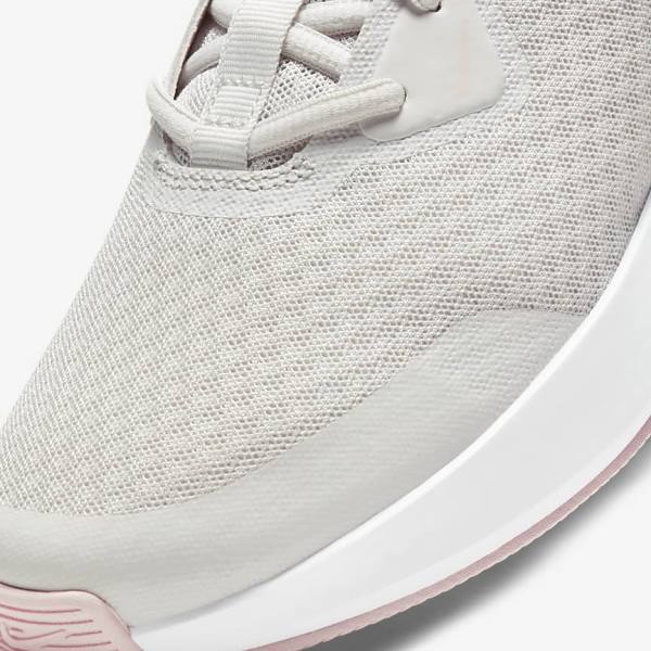 Nike MC Trainer Sportschuhe Damen Platin Rosa Weiß Metal Silber | NK395XJL