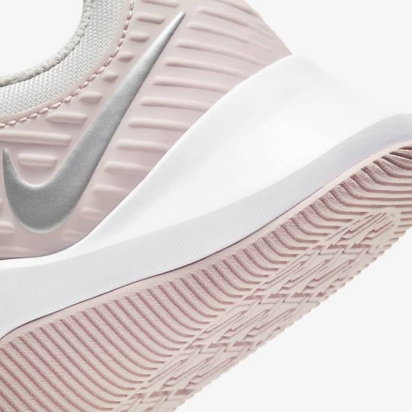 Nike MC Trainer Sportschuhe Damen Platin Rosa Weiß Metal Silber | NK395XJL