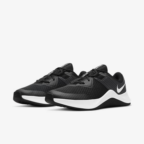 Nike MC Trainer Sportschuhe Damen Schwarz Dunkelgrau Weiß | NK783AOD