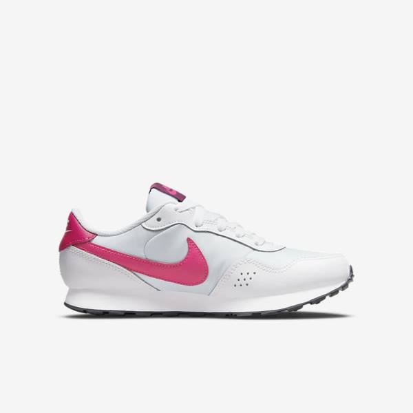 Nike MD Valiant Older Sneakers Kinder Platin Dunkelgrau Rosa | NK146LIR