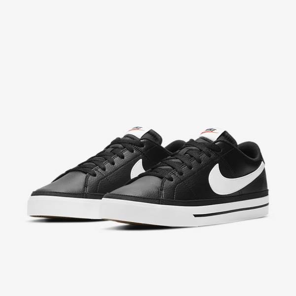 Nike NikeCourt Legacy Sneakers Herren Schwarz Hellbraun Weiß | NK472GWV