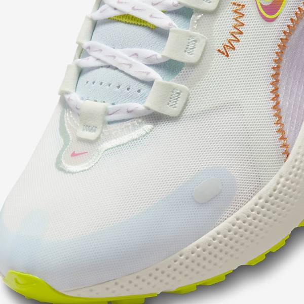 Nike React Escape Run Straßen Laufschuhe Damen Weiß Grün Mehrfarbig | NK750TKP