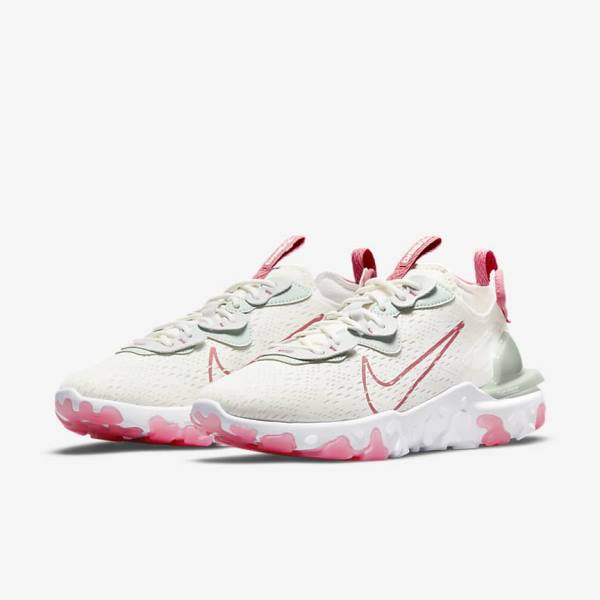 Nike React Vision Sneakers Damen Platin Rosa | NK934GIQ