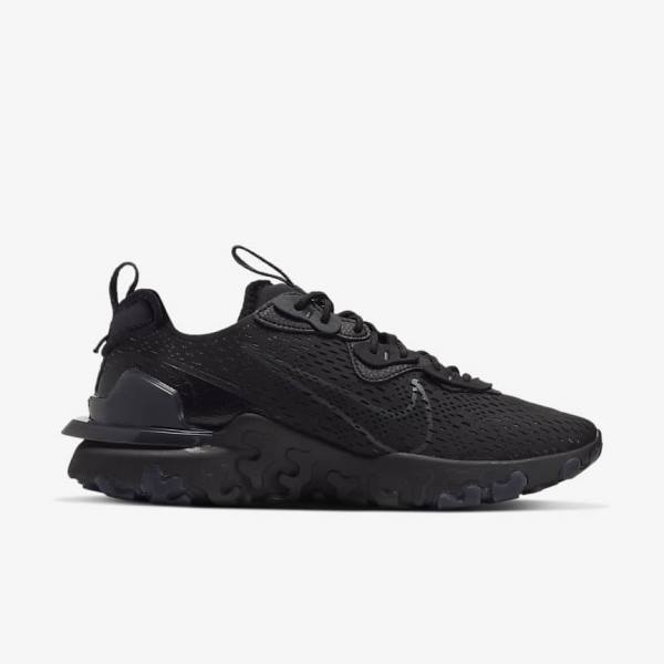 Nike React Vision Sneakers Herren Schwarz Dunkelgrau | NK098WQL