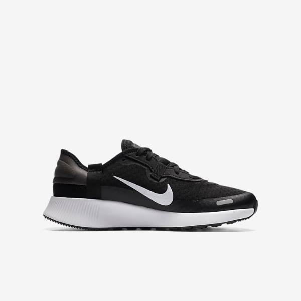 Nike Reposto Older Sportschuhe Kinder Schwarz Dunkelgrau Weiß | NK956PMB