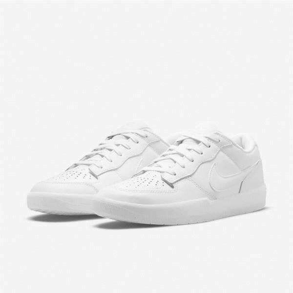 Nike SB Force 58 Premium Sneakers Herren Weiß | NK189VMS