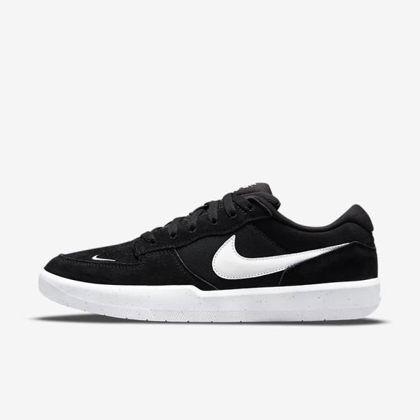 Nike SB Force 58 Sneakers Herren Schwarz Weiß | NK390UYW