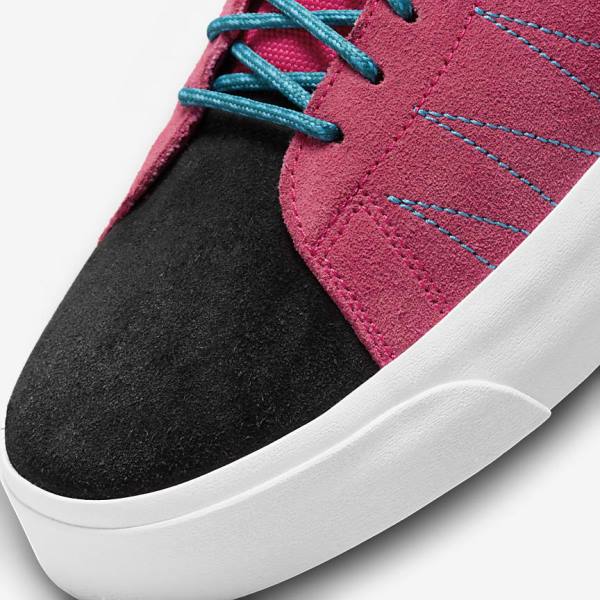 Nike SB Zoom Blazer Mid Premium Skate Shoes Herren Rosa Blau Königsblau Blau | NK604EMR