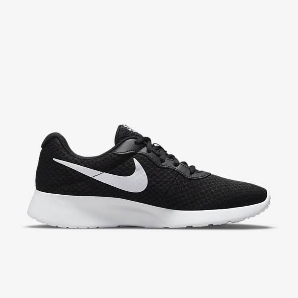 Nike Tanjun Sneakers Damen Schwarz Weiß | NK246IYS