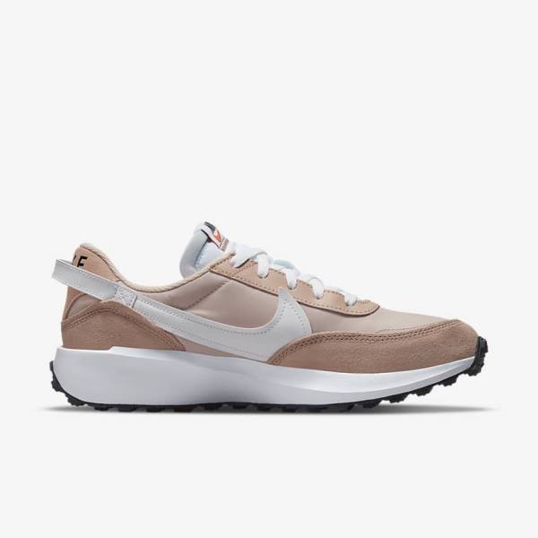 Nike Waffle Debut Sneakers Damen Rosa Rosa Khaki Rosa Weiß | NK807IXD