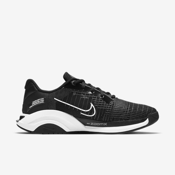 Nike ZoomX SuperRep Surge Endurance Class Sportschuhe Damen Schwarz Weiß | NK623QDV