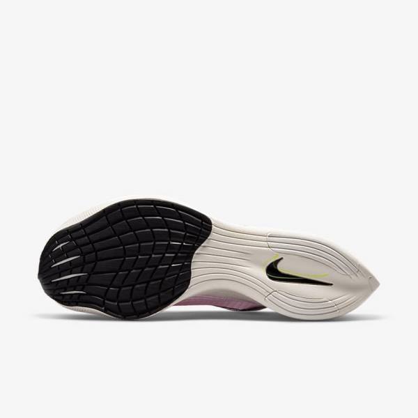 Nike ZoomX Vaporfly Next% 2 Straßen Rennfahrer Laufschuhe Damen Weiß Schwarz Schwarz | NK198PEF