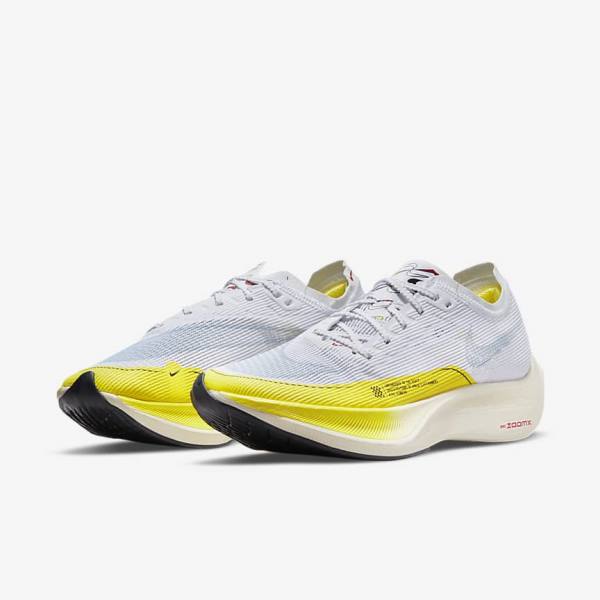 Nike ZoomX Vaporfly Next% 2 Straßen Rennfahrer Laufschuhe Damen Türkis Schwarz | NK672LQC