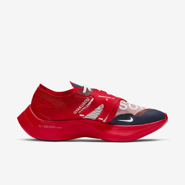 Nike ZoomX Vaporfly Next% x Gyakusou Sneakers Damen Rot Blau | NK497NBP