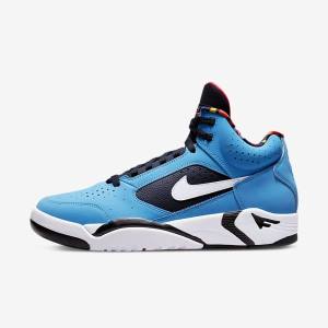 Nike Air Flight Lite Mid Sneakers Herren Blau Rot Grün Weiß | NK571PGT