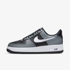 Nike Air Force 1 07 LV8 Sneakers Herren Schwarz Grau Weiß | NK549UOV