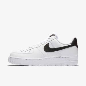 Nike Air Force 1 07 Sneakers Damen Weiß Schwarz Weiß | NK543IFM