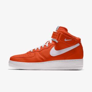 Nike Air Force 1 Mid By You Custom Sneakers Damen Mehrfarbig | NK210BMO