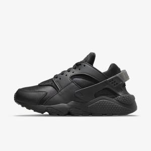 Nike Air Huarache Sneakers Damen Schwarz Dunkelgrau | NK953TAK