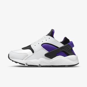 Nike Air Huarache Sneakers Damen Weiß Lila Schwarz | NK890EGA