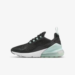 Nike Air Max 270 Older Sneakers Kinder Weiß Mintfarben Schwarz | NK927ZAE