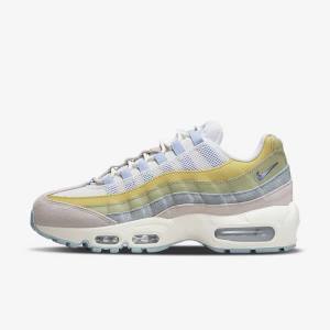 Nike Air Max 95 Sneakers Damen Hellblau Olivgrün | NK870LWR