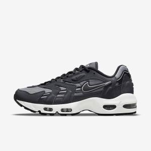 Nike Air Max 96 II Sneakers Herren Grau Dunkelgrau Weiß Schwarz | NK167IND