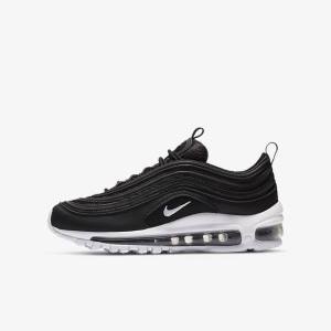 Nike Air Max 97 Older Sneakers Kinder Schwarz Weiß | NK405RLN