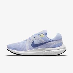 Nike Air Zoom Vomero 16 Straßen Laufschuhe Damen Hellblau Grau Weiß Navy | NK701EOK