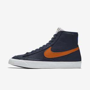 Nike Blazer Mid By You Custom Sneakers Herren Mehrfarbig | NK526RIK