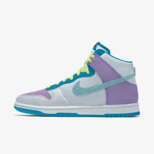 Nike Dunk High By You Custom Sneakers Damen Mehrfarbig | NK890AEO