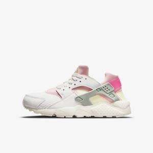 Nike Huarache Run Older Sneakers Kinder Weiß | NK629POC