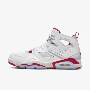 Nike Jordan Flight Club 91 Sneakers Herren Weiß Platin | NK561ISP