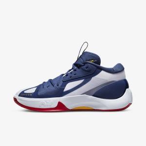 Nike Jordan Zoom Separate Jordan Schuhe Herren Navy Weiß Rot Gold | NK851GSW