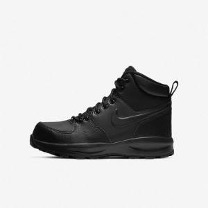 Nike Manoa LTR Older Boot Sneakers Kinder Schwarz | NK568BUM