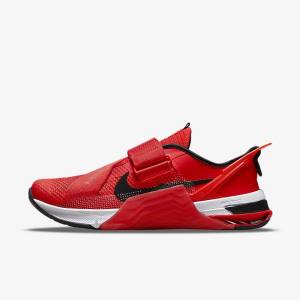 Nike Metcon 7 FlyEase Sportschuhe Damen Rot Weiß Schwarz | NK519SXY