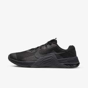 Nike Metcon 7 Sportschuhe Damen Schwarz Dunkelgrau | NK842DLU